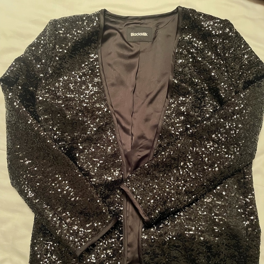 Black Milk Clothing sequined jacket